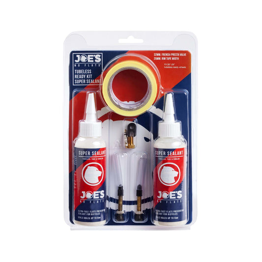 Joe's No Flats Tubeless Ready Kit 21mm /48mm Valve